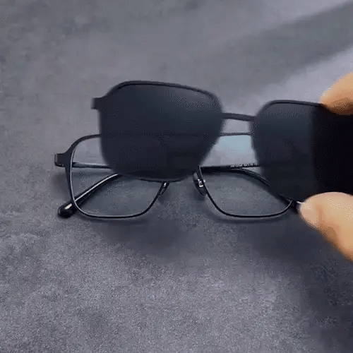 5-in-1 Magnetic Polerised Sunglasses