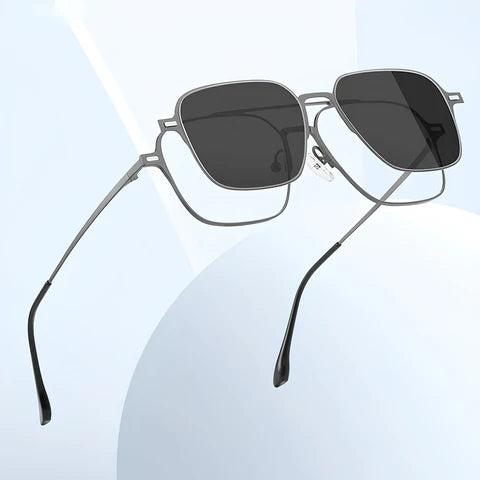 5-in-1 Magnetic Polerised Sunglasses
