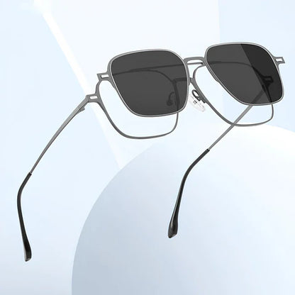 5-in-1 Magnetic Polerised Sunglasses